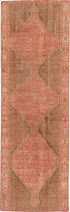 Antique Oushak Runner Rug (3' x 10')
